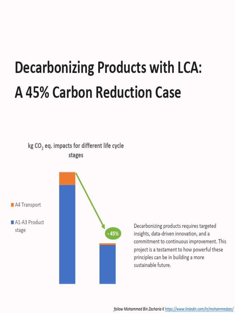 LCA For Decarb | PDF