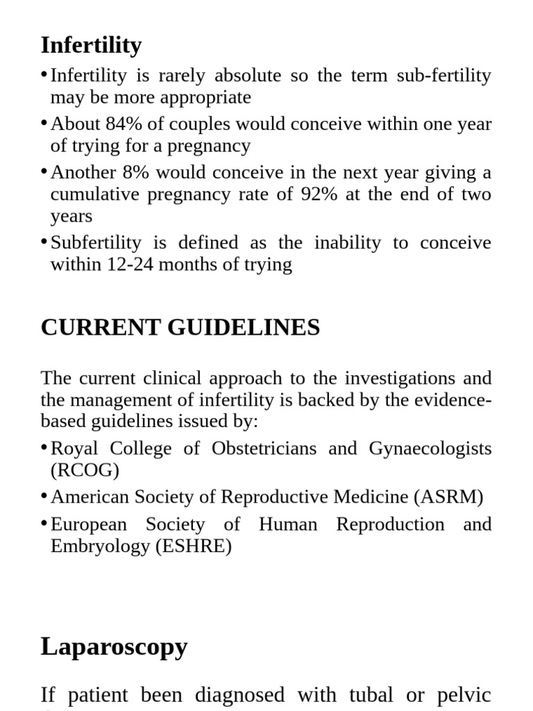 Infertility Treatment | PDF