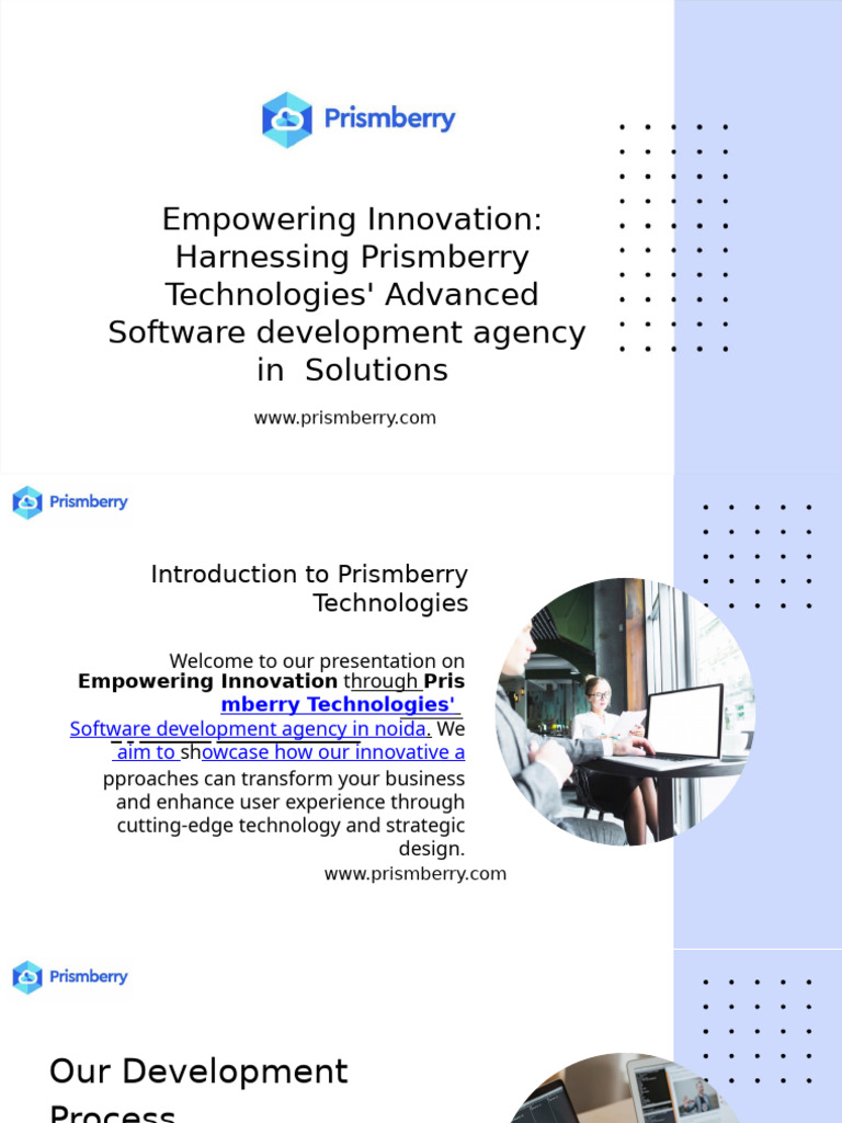 Prismberry: Advanced Software Solutions | PDF