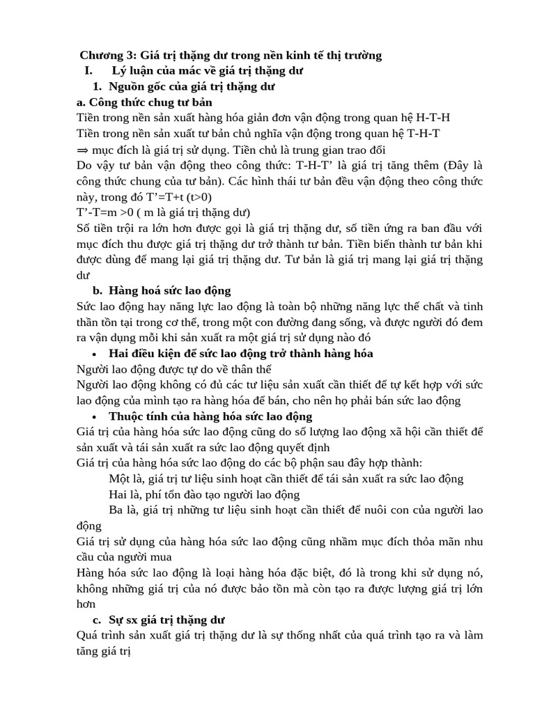 Chương 3 - KTCT | PDF