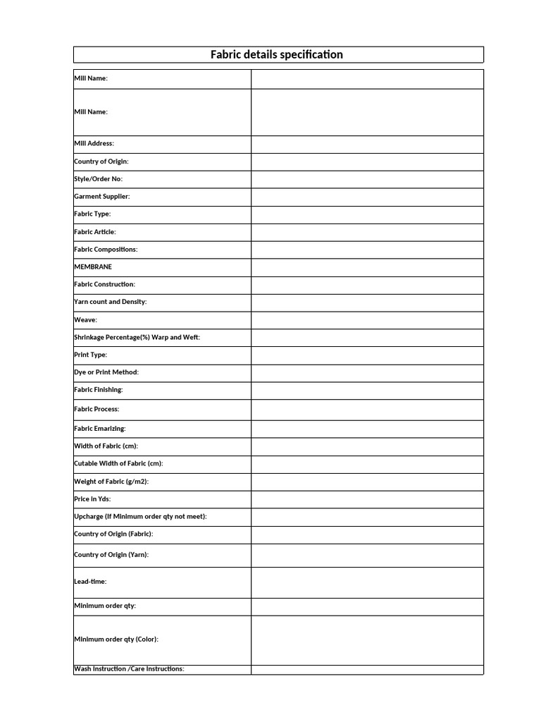 FDS Format - Zihadi | PDF