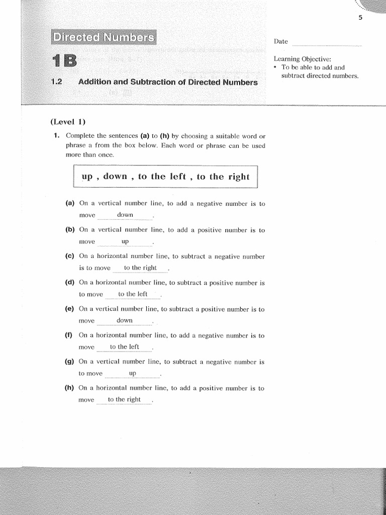 Ex 1 B | PDF