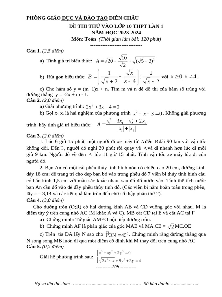TOÁN | PDF