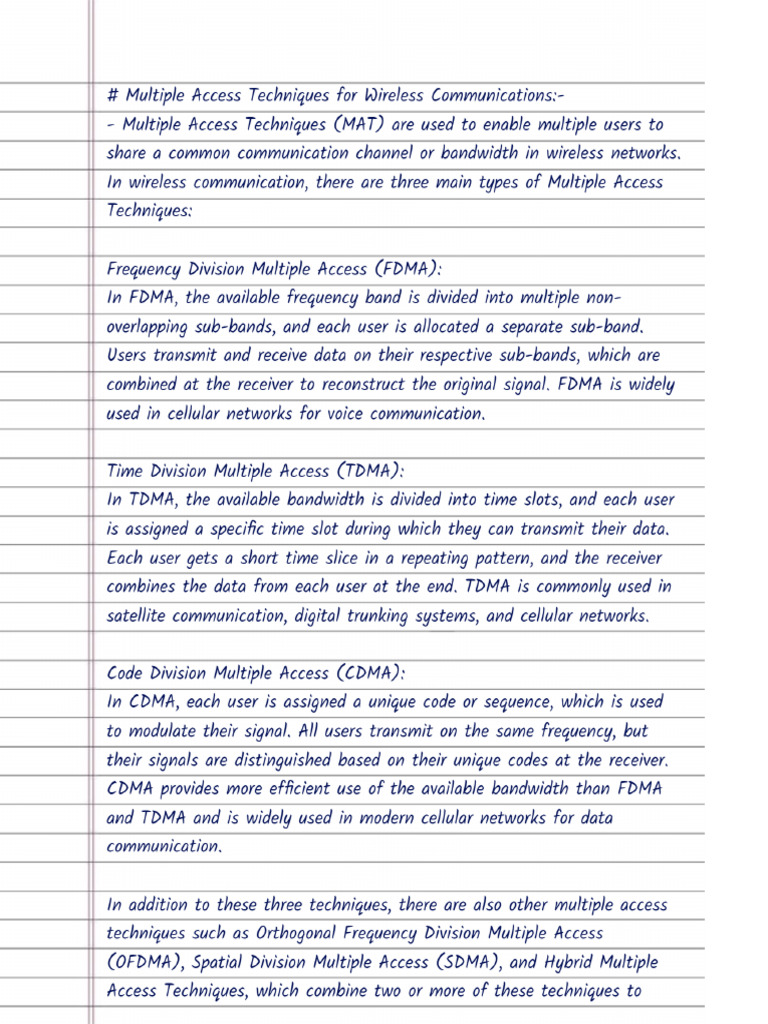 WC Unit 3 | PDF