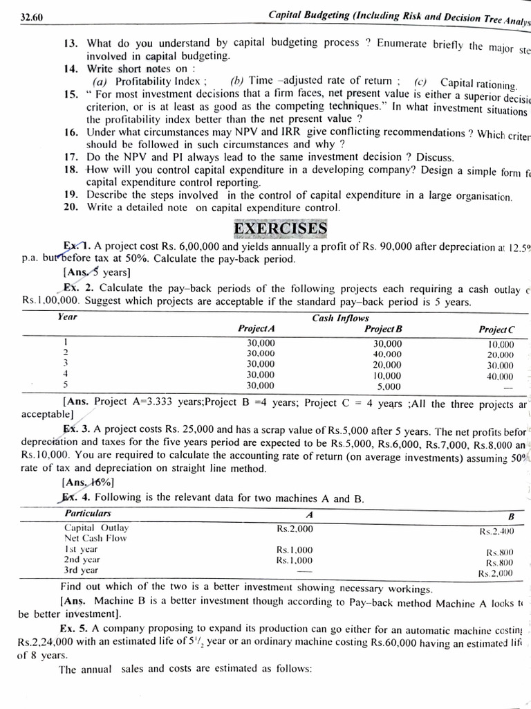 Project K Financial Analysis Summary | PDF | Capital Budgeting | Net ...
