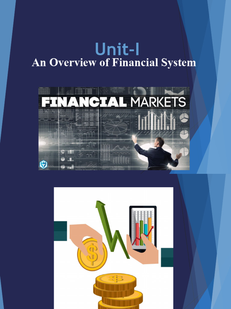 1.Unit-I - Overview of Financial Markets | PDF | Derivative (Finance ...