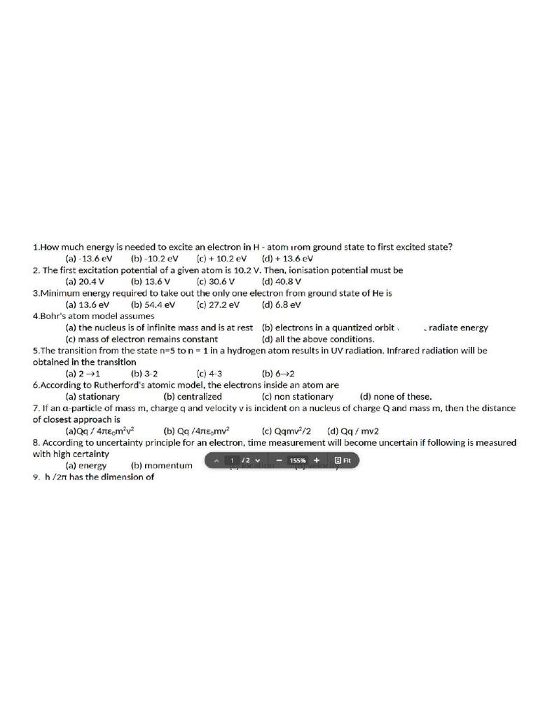 Atom PDF | PDF