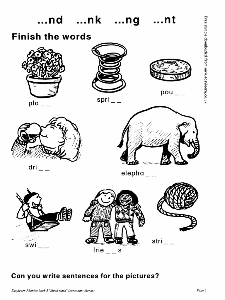 Adjacent Consonants PDF