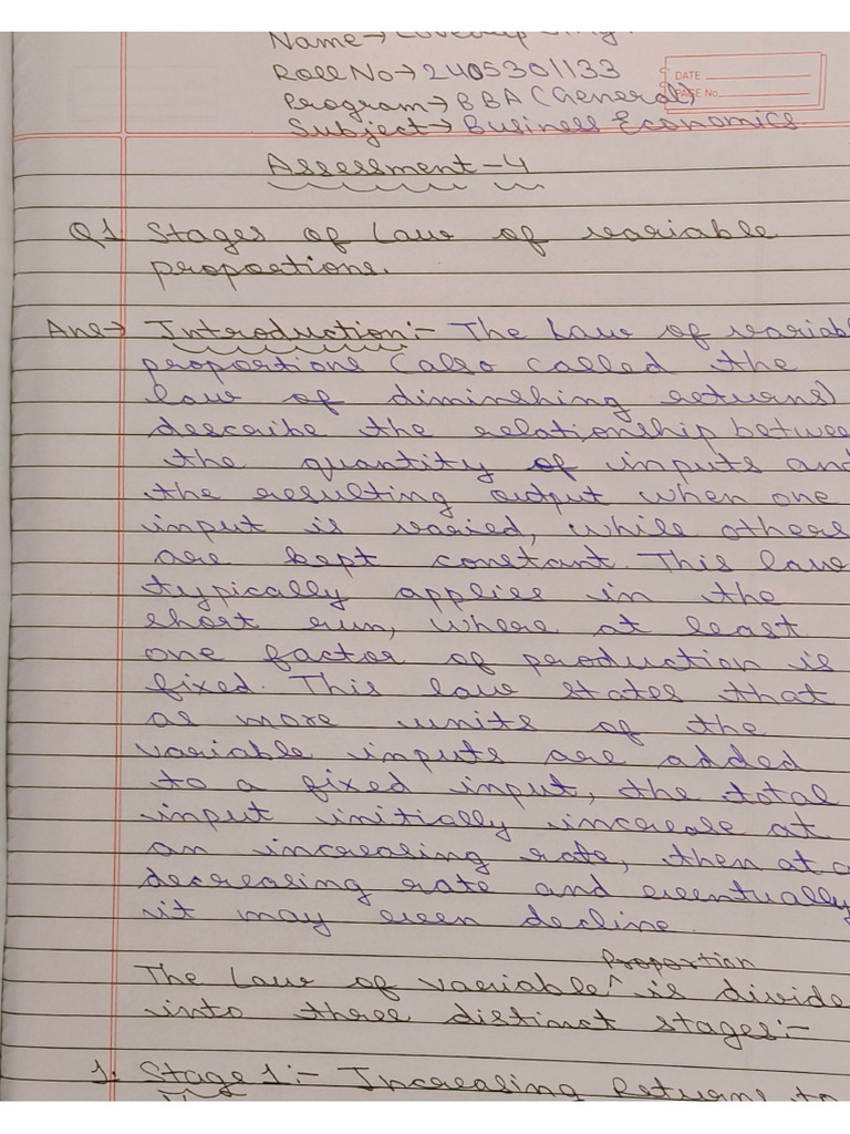 Business Economics - Lovedeep Singh. | PDF
