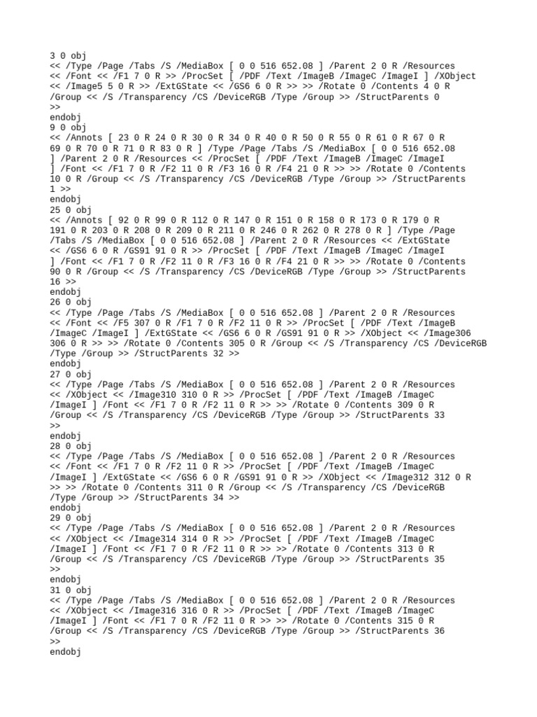 PDF Document Structure Overview | PDF | Multimedia | Information Retrieval