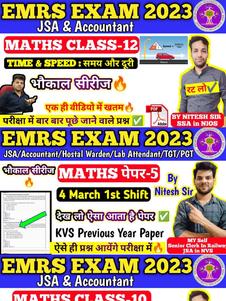 Time Speed Distance | PDF