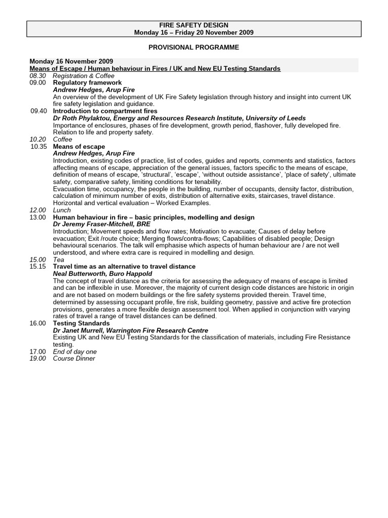 fire safety design | PDF | Fire Sprinkler System | Ventilation ...