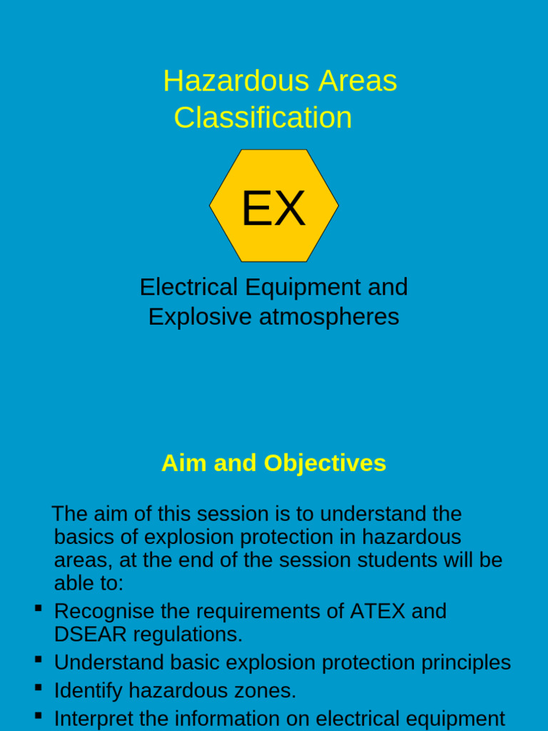 Hazardous Areas Classification | PDF | Combustion | Energy Technology