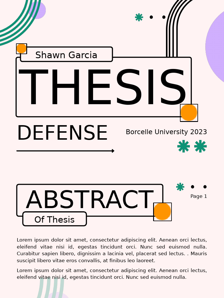 Thesis Defense Presentation Slides | PDF | Methodology | Procedural ...