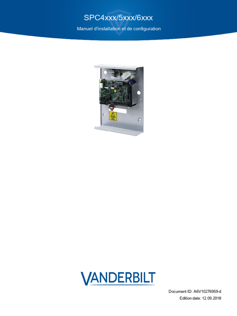 SPC42xx 43xx 52xx 53xx 63xx FR | PDF | Compatibilité électromagnétique ...