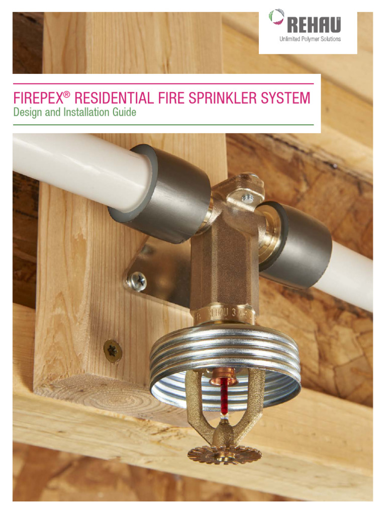 Image showcasing Residential Fire Sprinkler System Guide | PDF | Fire Sprinkler System ...