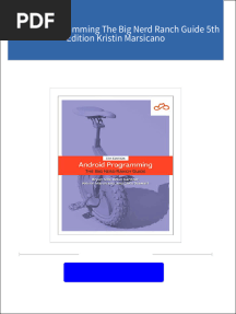 Instant ebooks textbook Android Programming The Big Nerd Ranch Guide 5th Edition Kristin Marsicano download all chapters
