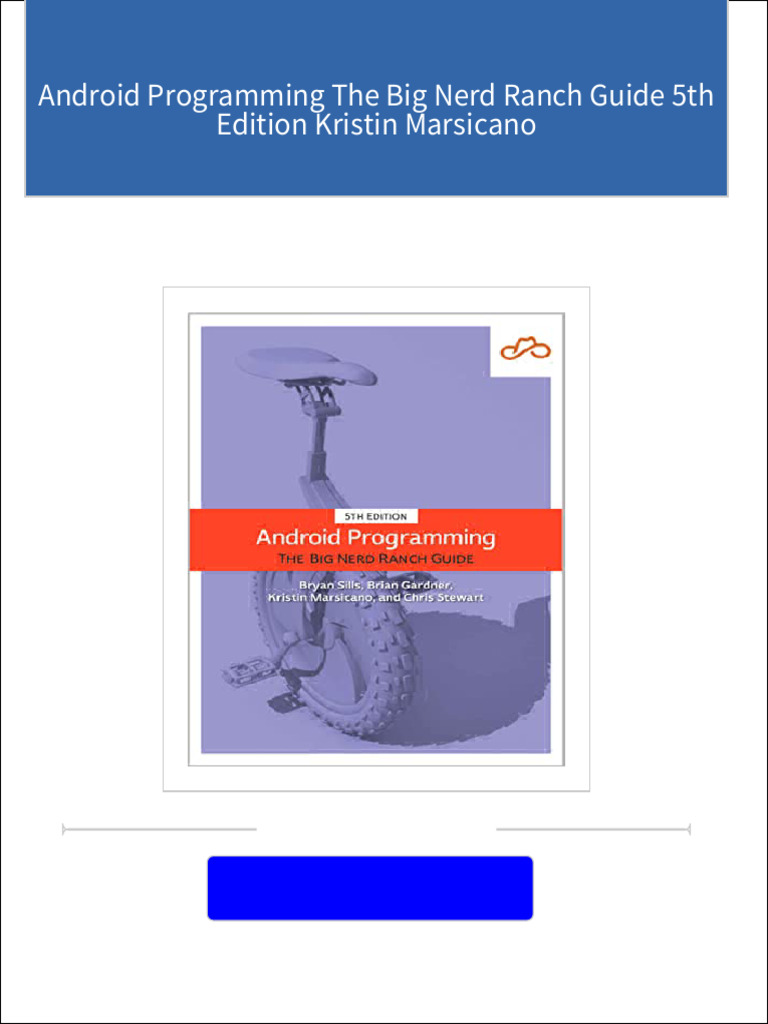 Instant ebooks textbook android programming the big nerd ranch guide