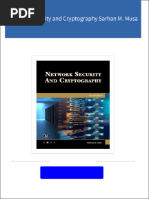 Full Download Network Security and Cryptography Sarhan M. Musa PDF DOCX