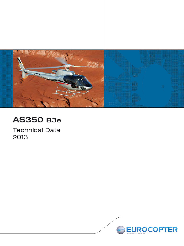 AS350B3e-techdata-Jun13 | PDF | Aviation