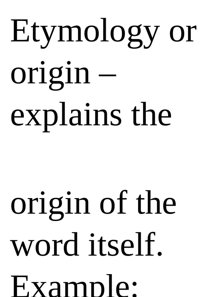 Etymology or origin3 pdf