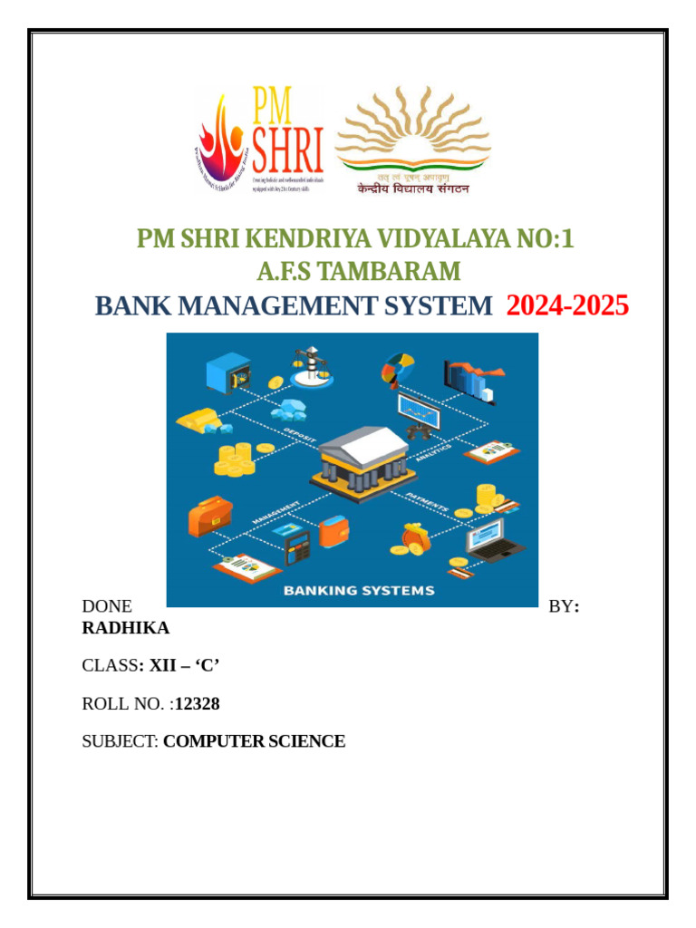 Computer Science - Investigatory Project XII | PDF | Databases ...