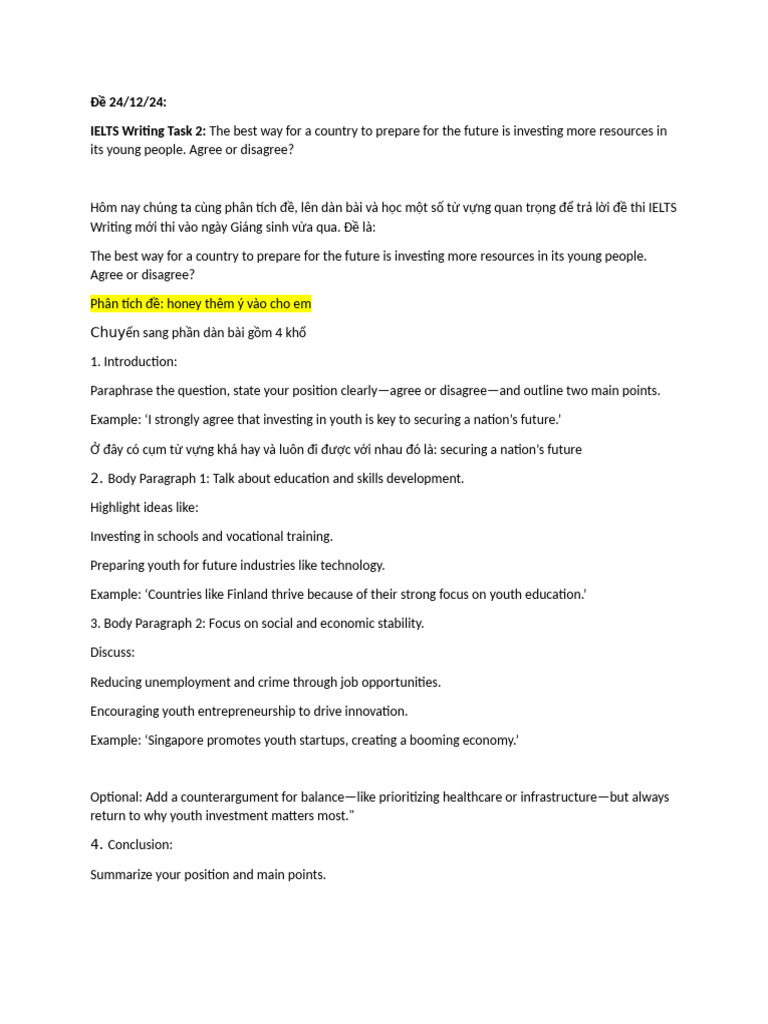 Ielts Writing Task 2 Pdf