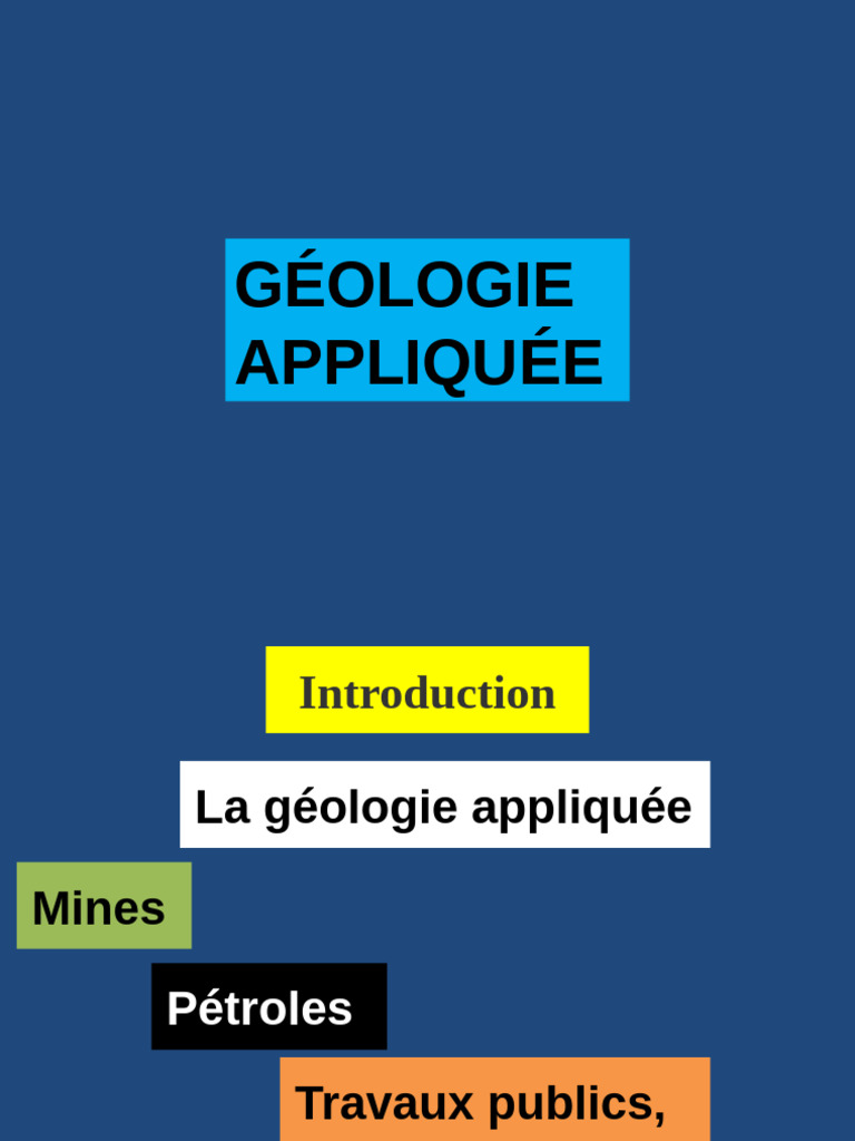 Géologie Appliquée et Ressources Minérales | PDF | Métaux | Magma