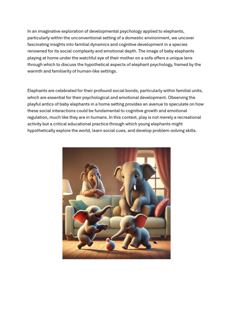 In An Imaginative Exploration of Developmental Psychology Applied To ...