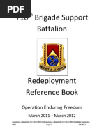 Redeployment Booklet 2012