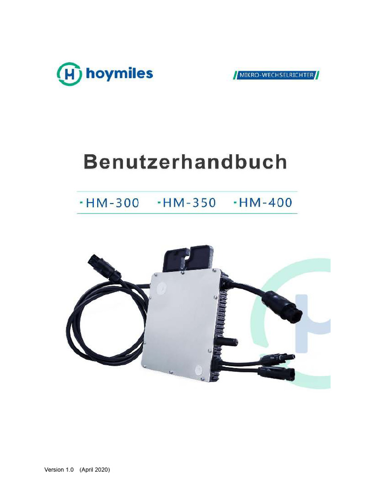 HM400 Bedienungsanleitung | PDF