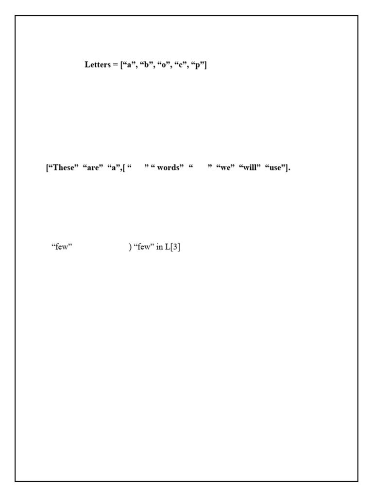 Python List and Dictionary Operations Guide | PDF | Software ...