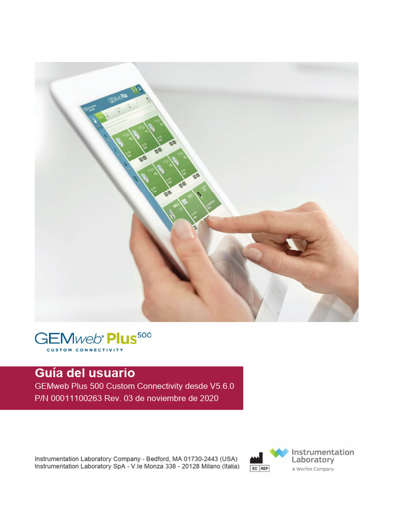 Guía de GEMweb Plus 500 Connectivity | PDF | Contraseña | Botón ...