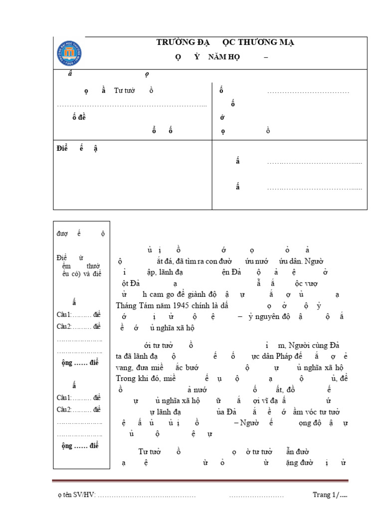 77 - Lò Hông Thanh-241 - HCMI0111 - 13 | PDF