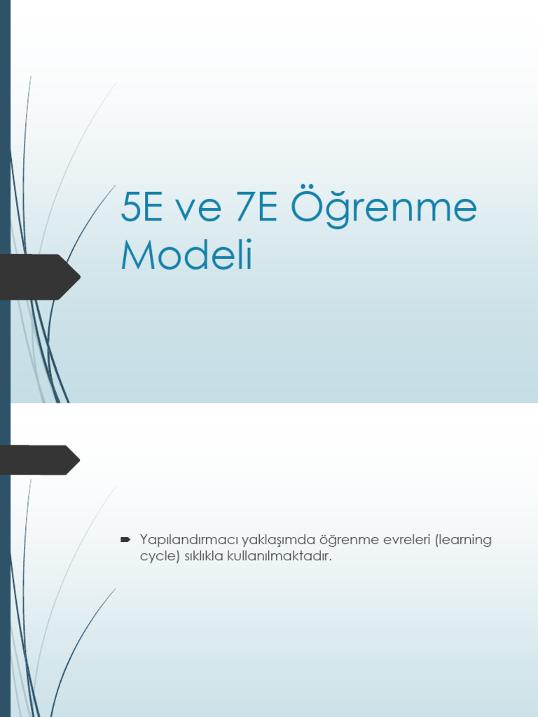13.5E Ve 7E Modeli | PDF