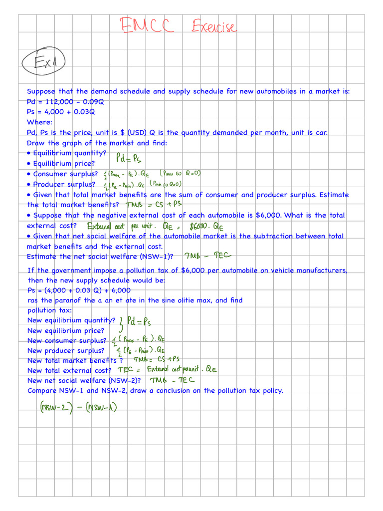 Exercise EMCC | PDF