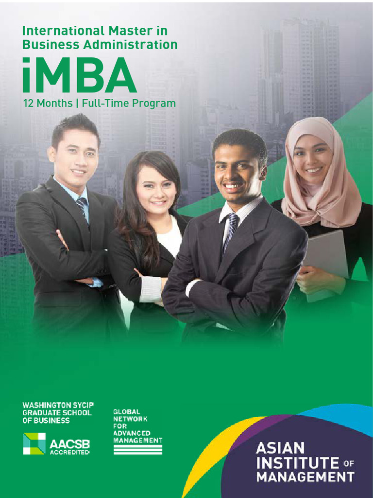International MBA Program Overview | PDF | Master Of Business ...