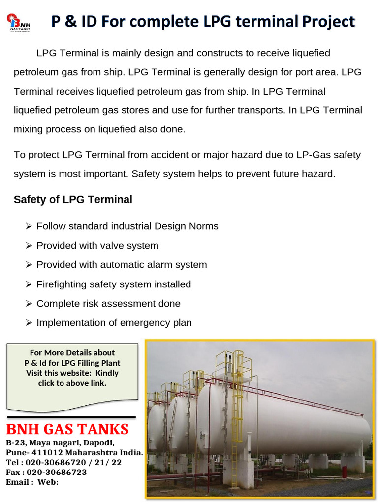 LPG Filling Plant Safety Systems Guide | PDF