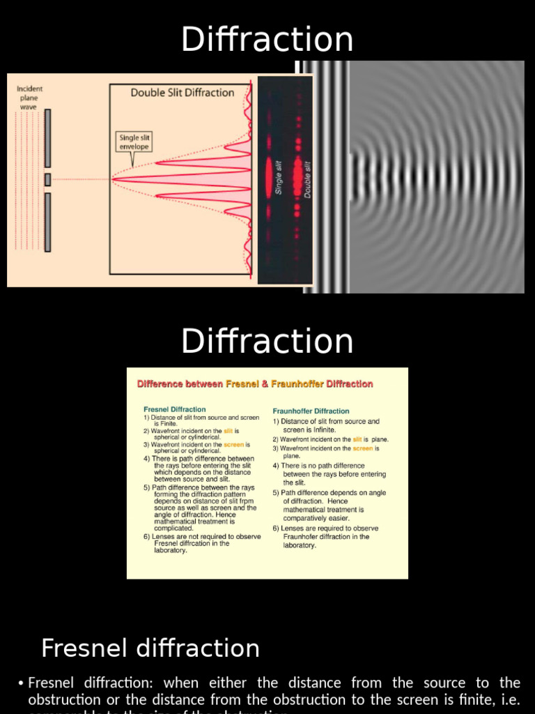 Diffraction - 2 (1) | PDF | Diffraction | Waves