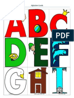Alphabet Cards: Esl Kids Lab