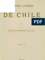 Barros Arana - Historia de Chile 8