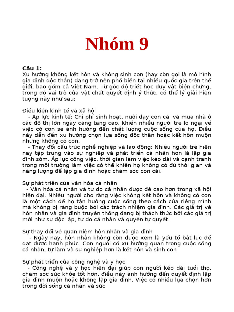 Nhom 9 | PDF