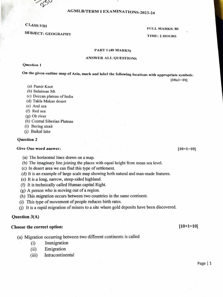 Geography Viii Pdf Earth Sciences Physical Geography
