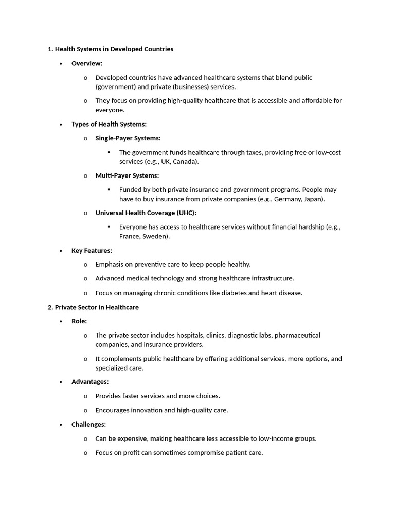 1 Unit | PDF | Health Care | Preventive Healthcare