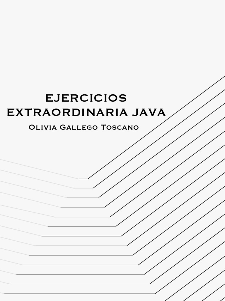 Ejercicios Prácticos de Java y Algoritmos | PDF | Constructor ...