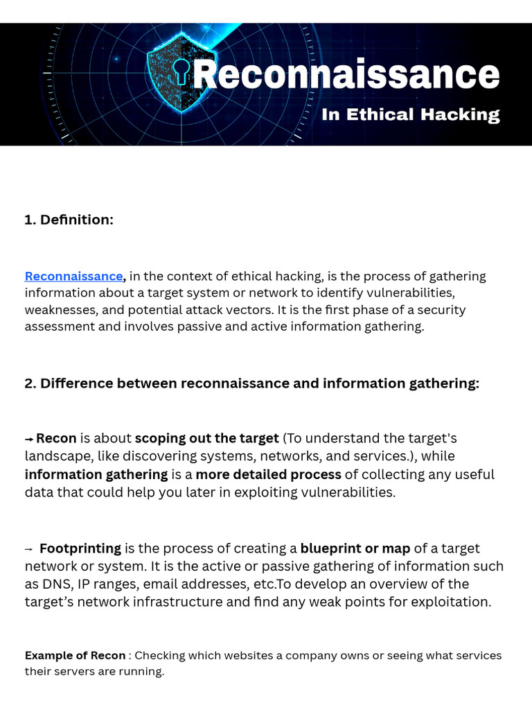 ethical hacking rons | PDF | Domain Name System | Computer Network