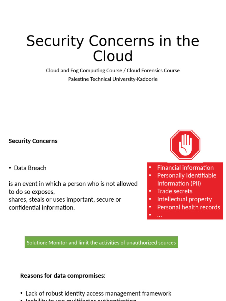 Cloud Security Risks and Solutions | PDF | Public Key Certificate ...