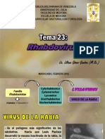TEMA 23 Rhabdovirus
