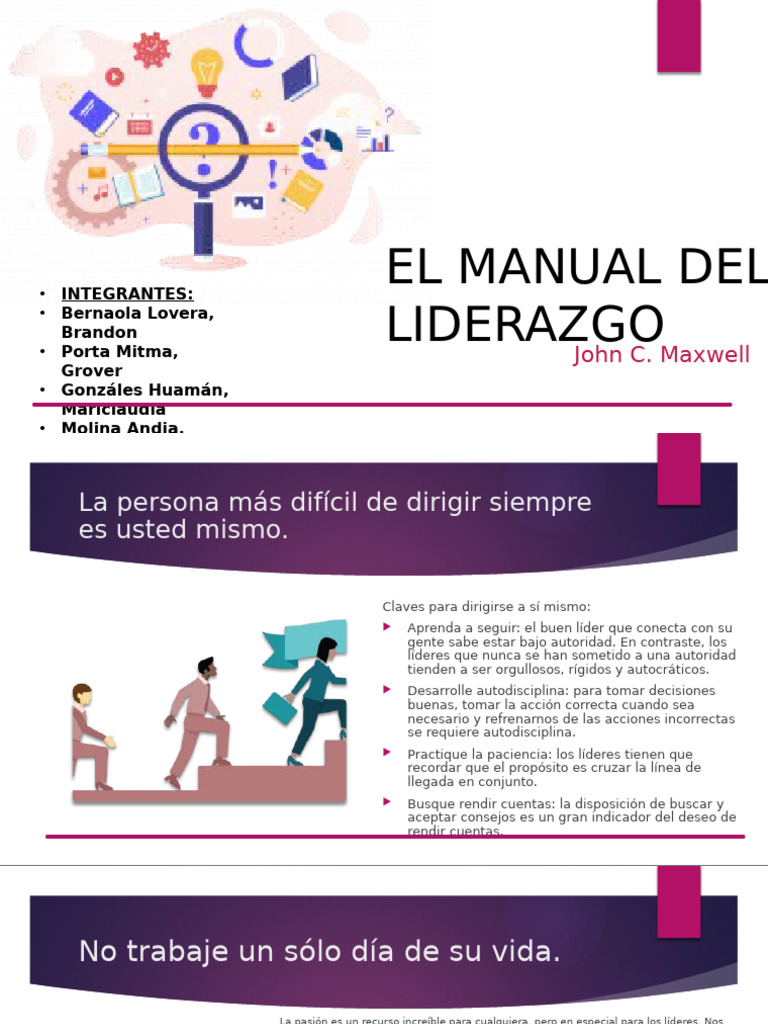 Claves del Liderazgo Personal | PDF | Liderazgo