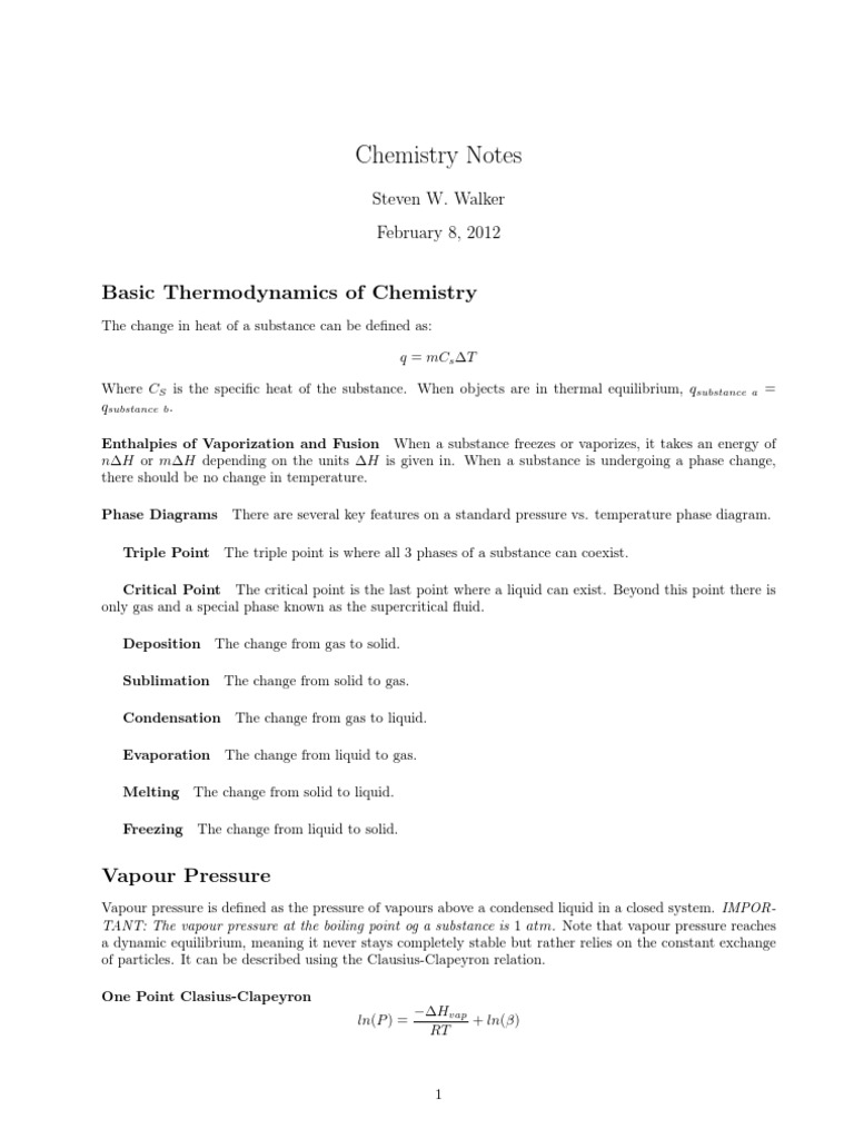 Chem 107 Test 1 Review Pdf Solution Solubility